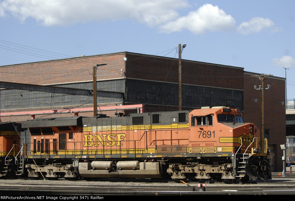 BNSF 7691 - Roster